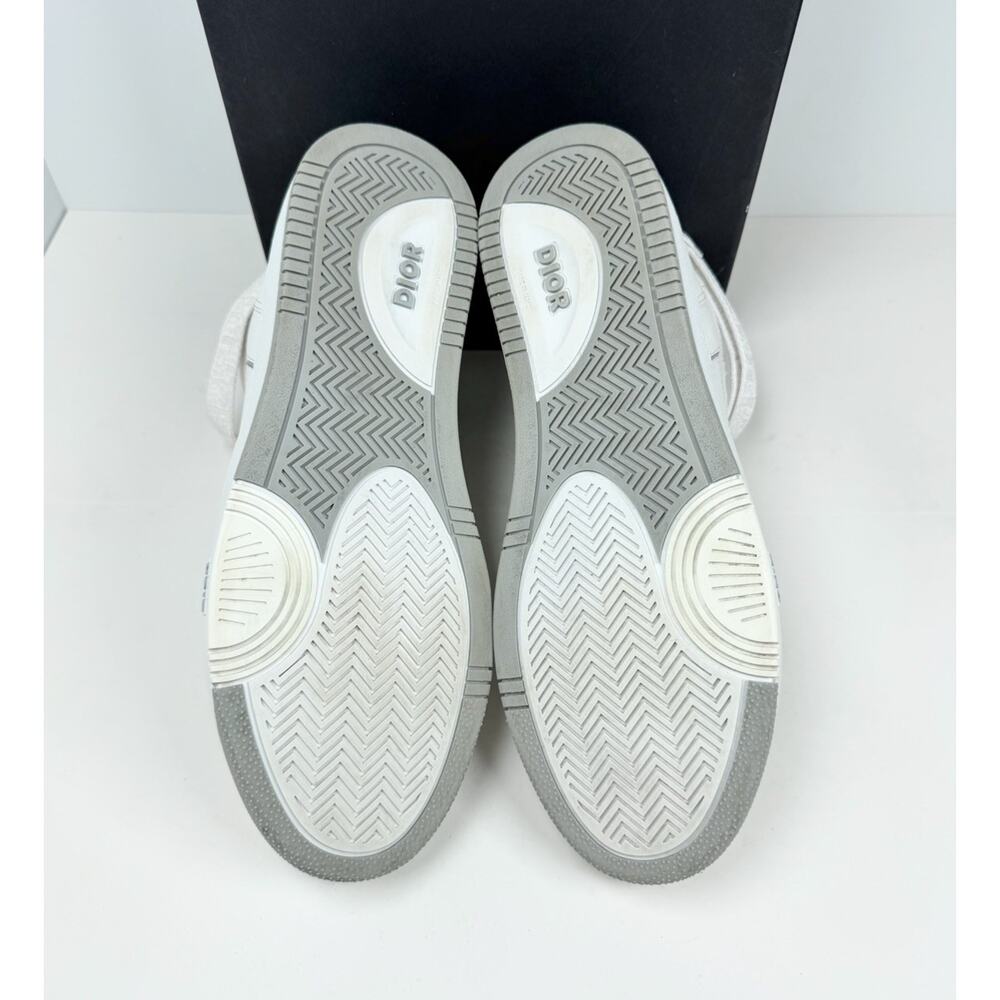 Size 45EU/12US - Dior B27 High Top Oblique White Sneakers🤍 Retail $1,250! - Picture 7 of 9